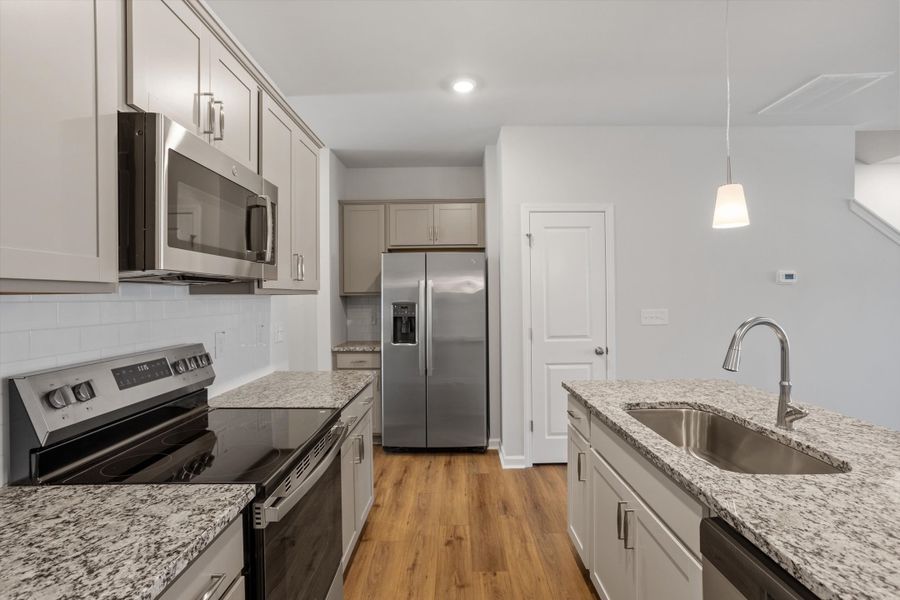 Furnished interior view inside a new home in Renaissance at White Oak, Garner (Image 8).