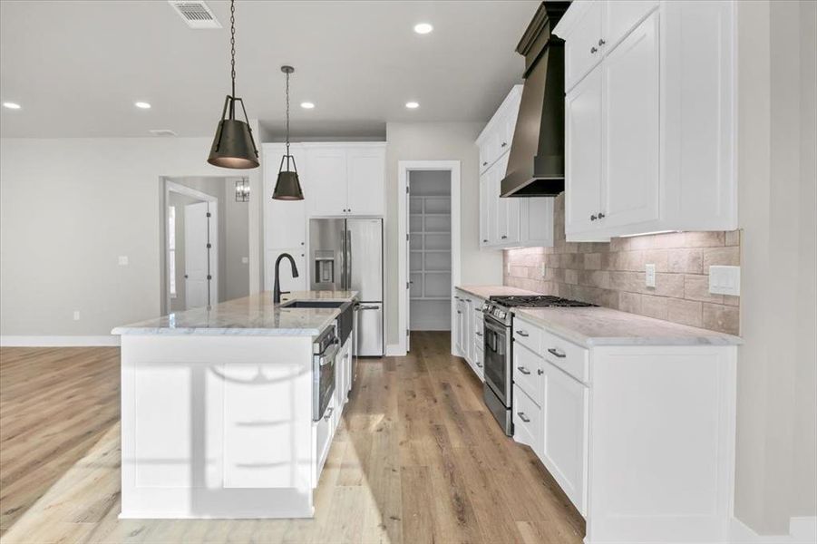 Furnished interior view inside a new home in , Lindale (Image 4). Furnished interior view inside a new home in , Lindale (Image 4).