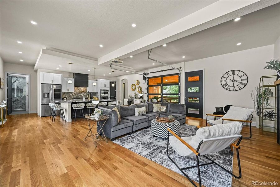 Furnished interior view inside a new home in , Golden (Image 31).