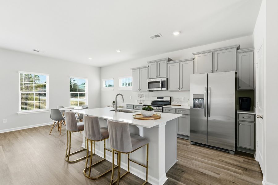 Representative furnished interior of a home built from the Aspen 3 Exterior by McGuinn Homes in Liberty Village, Hinesville (Image 8).