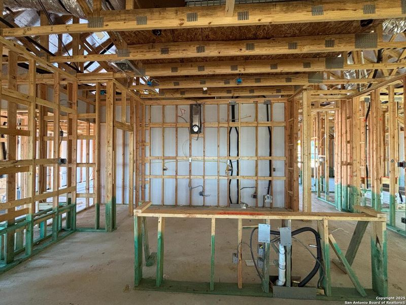 In-progress construction of a new home in Saddlebrook Ranch, Schertz, TX (Image 25).