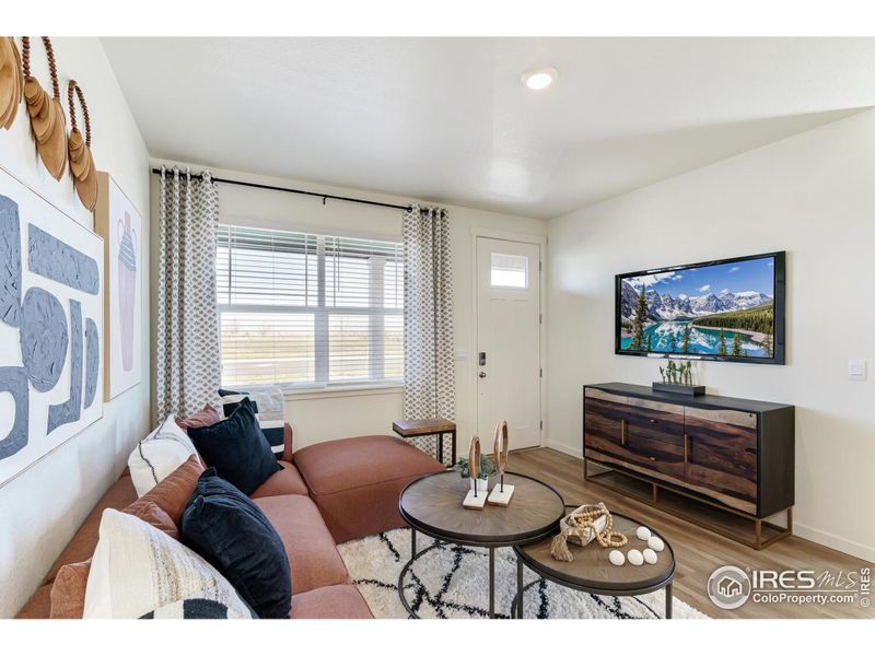 Furnished interior view inside a new home in Revere at Johnstown, Johnstown (Image 13).