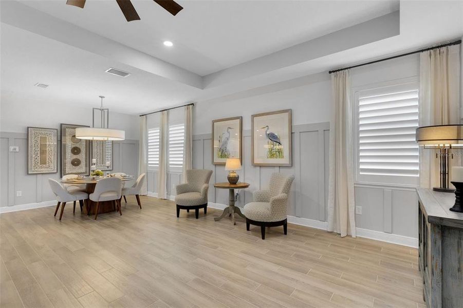 Furnished interior view inside a new home in , Bradenton (Image 43).