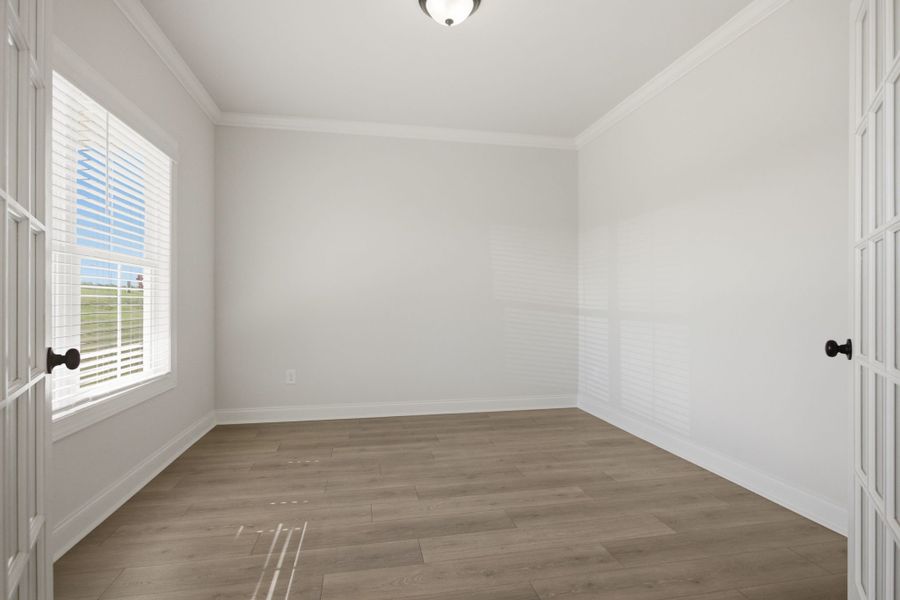 Spacious, unfurnished interior of a new home in Cherokee Knoll, Williamston (Image 27).