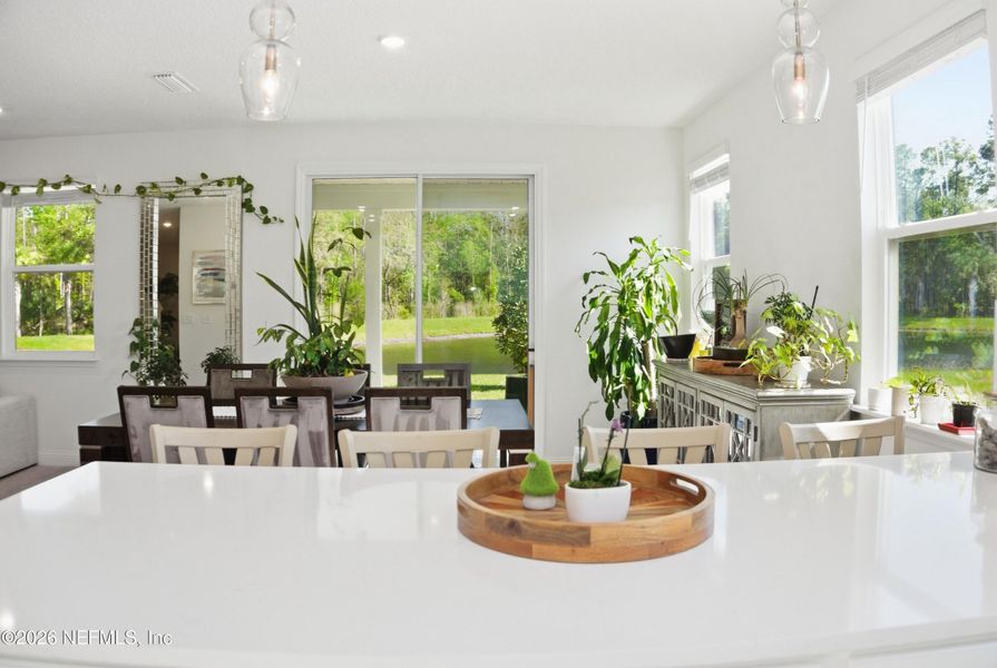 Furnished interior view inside a new home in , St. Augustine (Image 31).