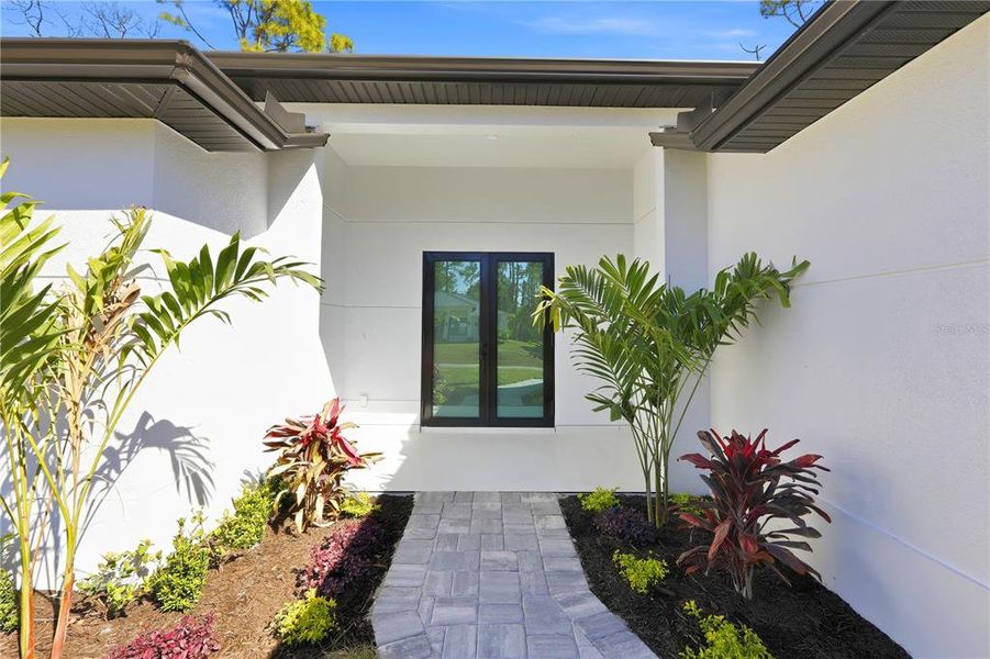 Exterior details and patio area of a home in , North Port (Image 4). Exterior details and patio area of a home in , North Port (Image 4).