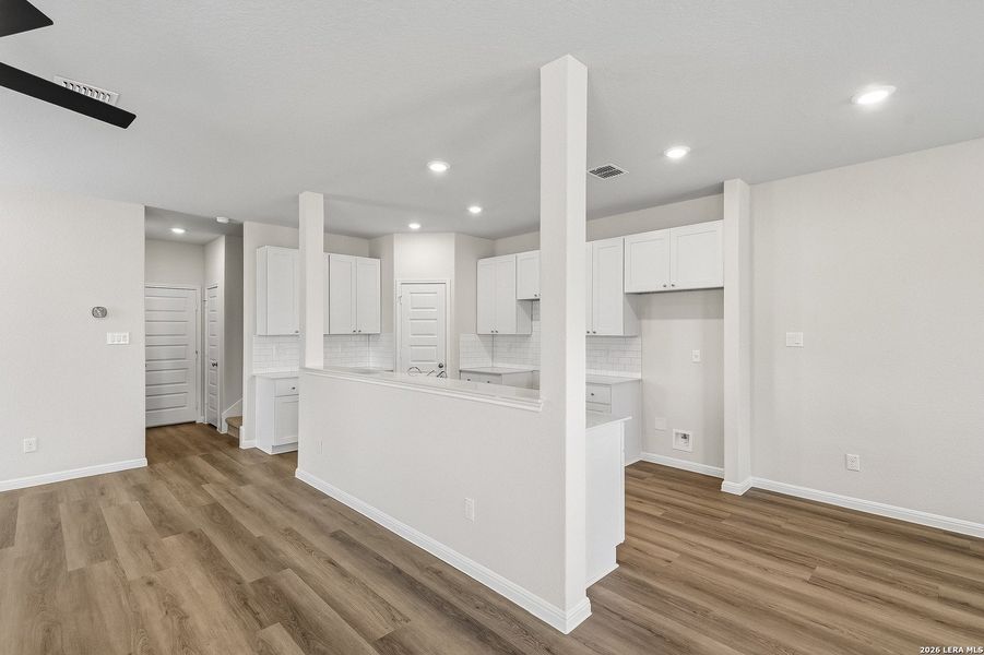 Furnished interior view inside a new home in Melissa Ranch, San Antonio (Image 12).