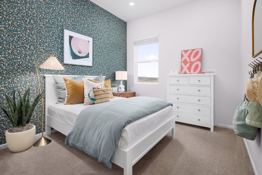 Representative furnished interior of a home built from the 4003 by Risewell Homes in The Manors Collection at Golden Overlook, Golden (Image 6).