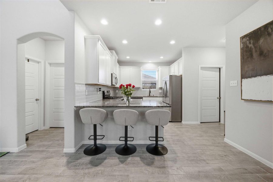 Furnished interior view inside a new home in , Houston (Image 11).