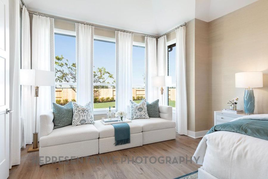 Furnished interior view inside a new home in Jordan Ranch, Fulshear (Image 11).