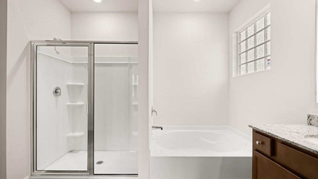 Furnished interior view inside a new home in Northberry, Rome (Image 8).