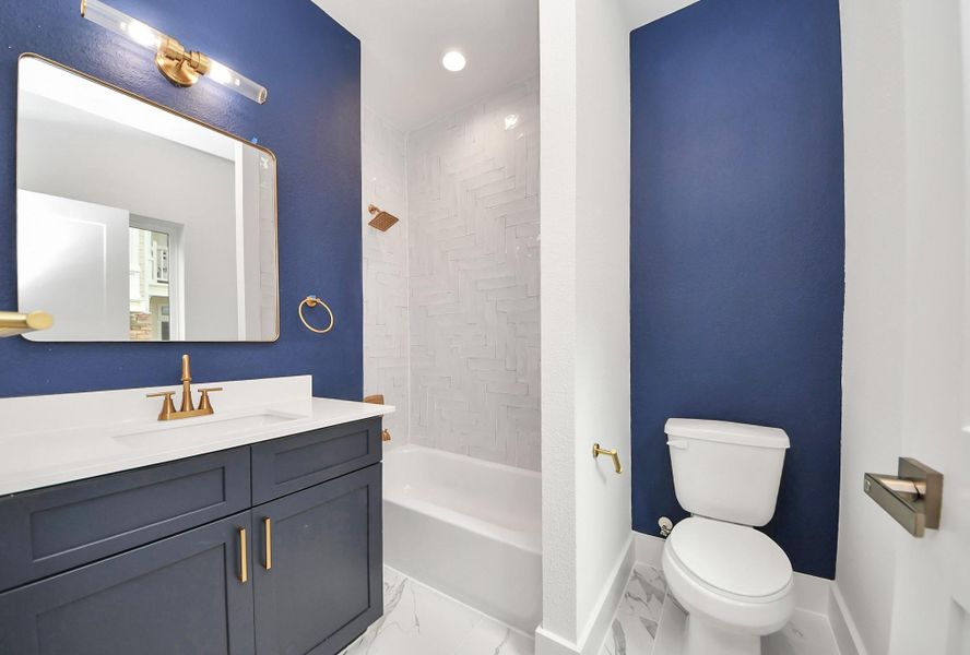 Furnished interior view inside a new home in , Houston (Image 5).