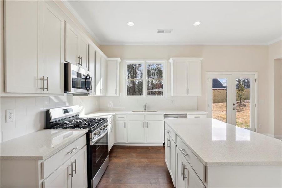 Furnished interior view inside a new home in , Sugar Hill (Image 7).