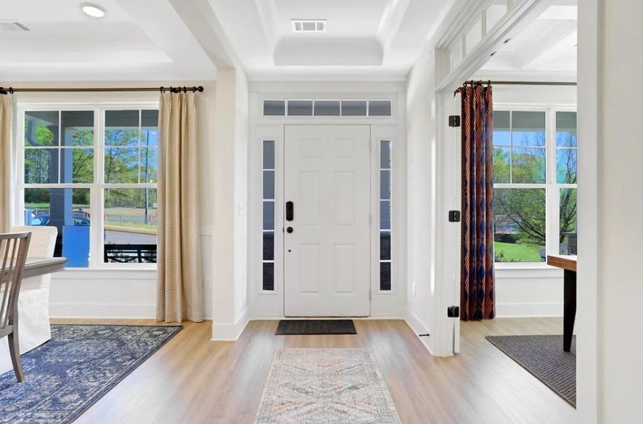 Furnished interior view inside a new home in , Pendergrass (Image 16).