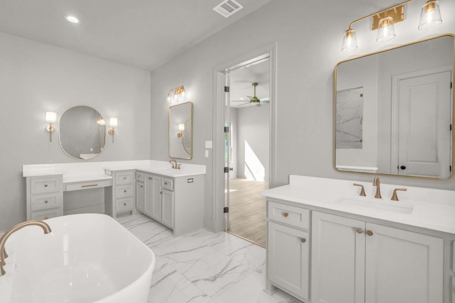 Furnished interior view inside a new home in Chapel Bend, Montgomery (Image 7).