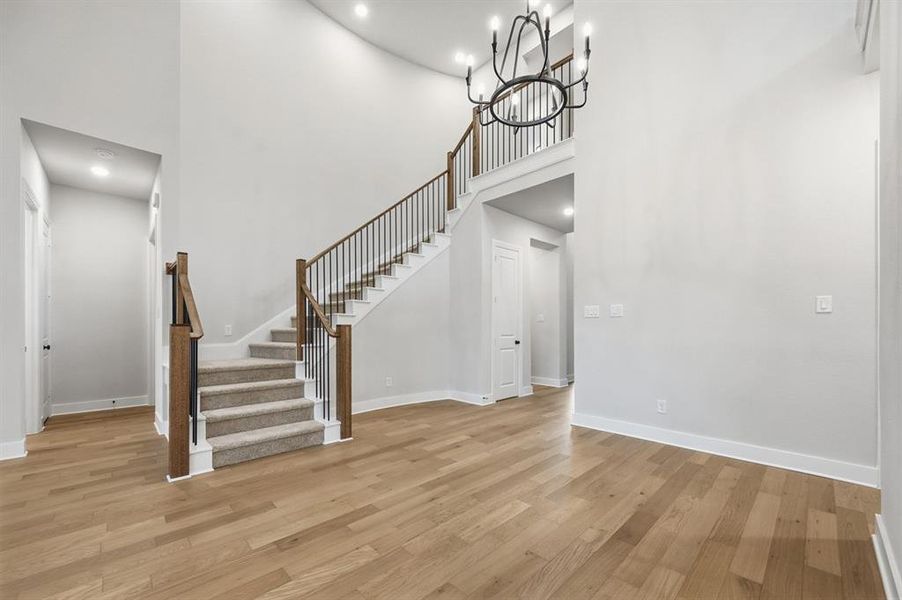 Spacious, unfurnished interior of a new home in Sonoma Verde: 70ft. lots, McLendon-Chisholm (Image 21).