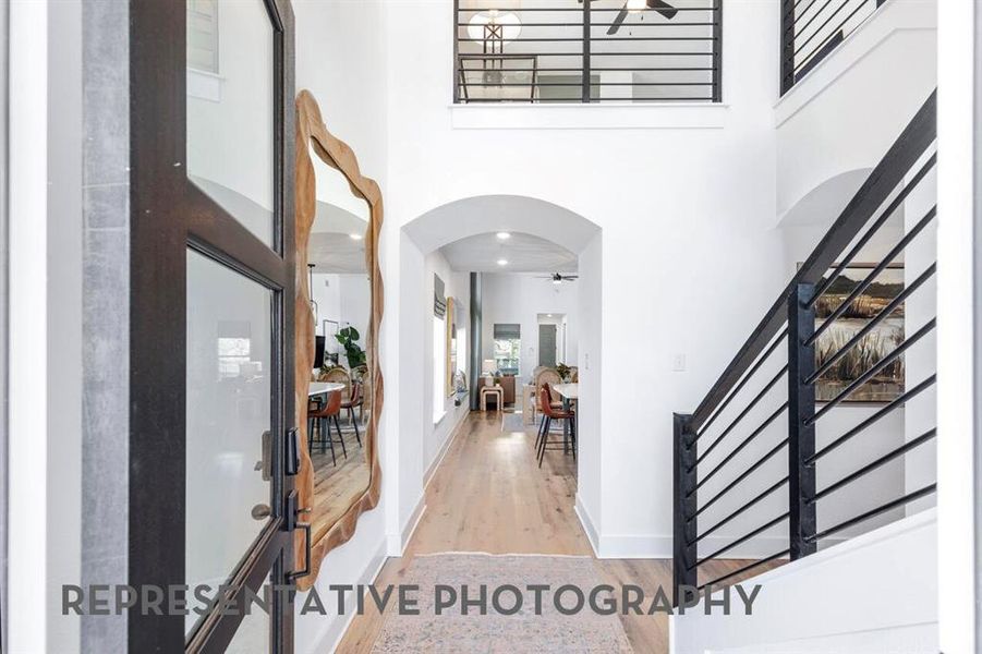 Furnished interior view inside a new home in Wellington, Haslet (Image 7).