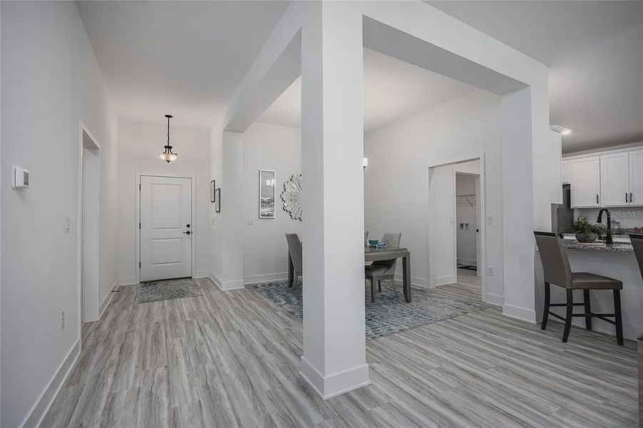 Furnished interior view inside a new home in Briarwood, Alachua (Image 7).