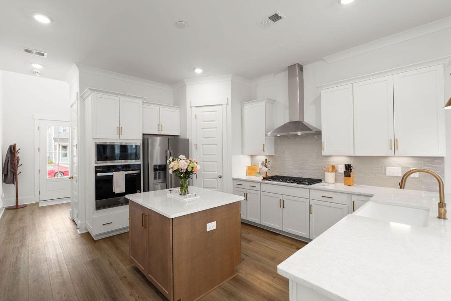 Furnished interior view inside a new home in , Summerville (Image 17).