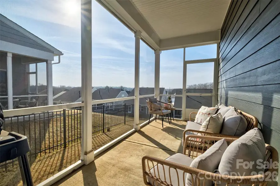 Exterior details and patio area of a home in Elizabeth, Fort Mill (Image 3).