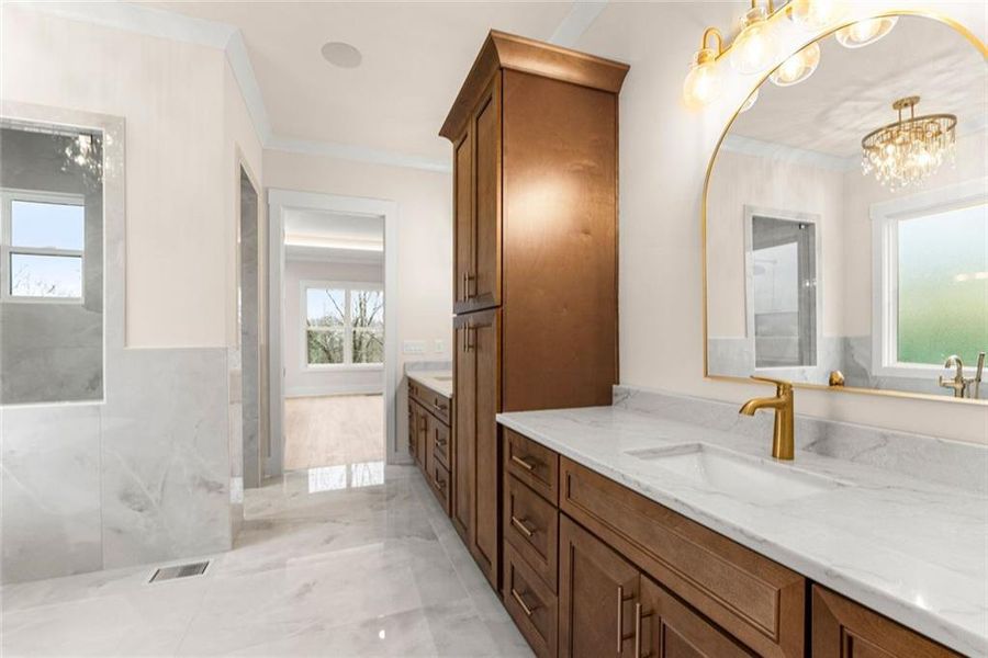 Furnished interior view inside a new home in , Gainesville (Image 9).