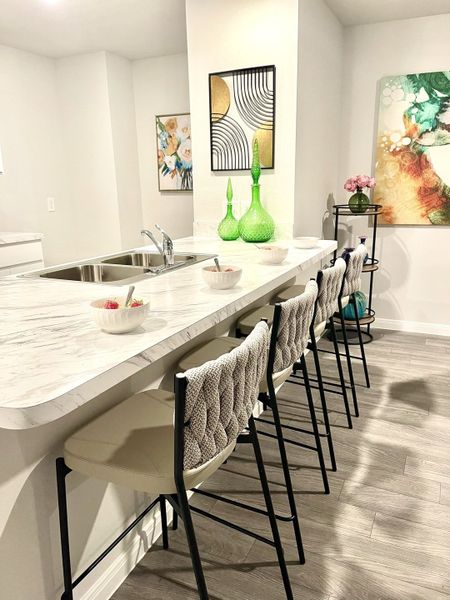 Furnished interior in a model home at Expressway Village in Wichita Falls (Image 19). Furnished interior in a model home at Expressway Village in Wichita Falls (Image 19).