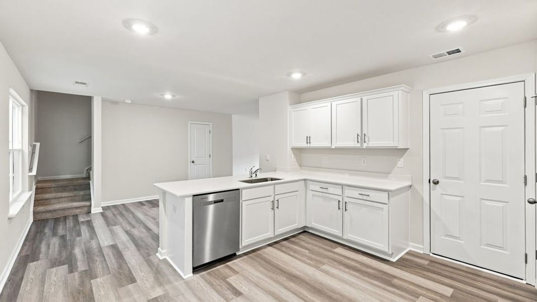 Furnished interior view inside a new home in Hawk Ridge, Anderson (Image 9).