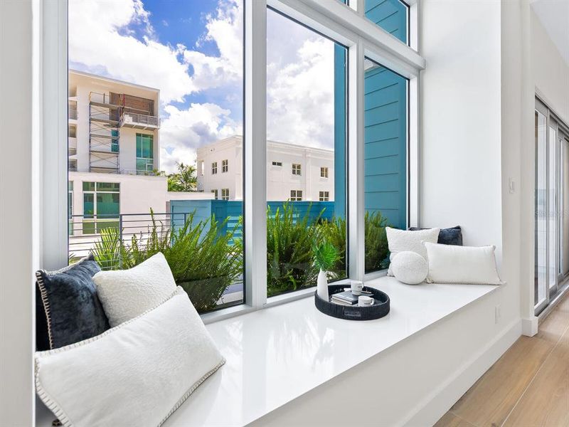 Furnished interior view inside a new home in , Sarasota (Image 4).