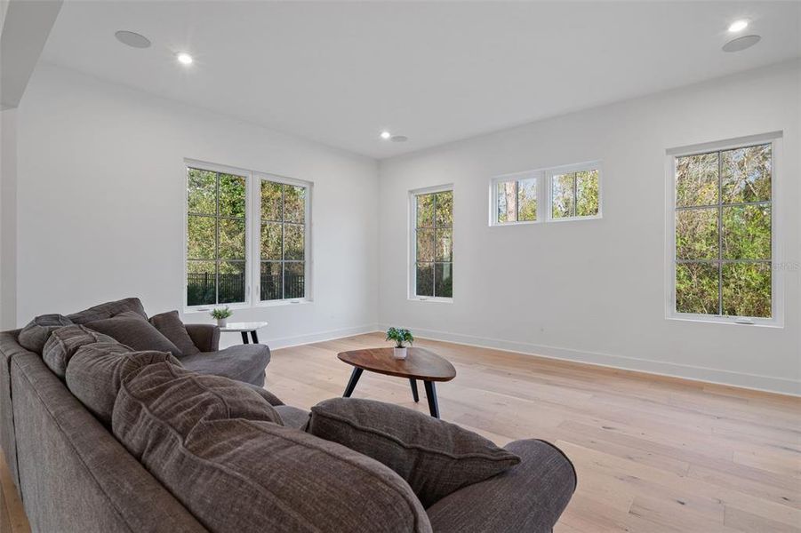 Furnished interior view inside a new home in Celebration - Island Village, Celebration (Image 41).