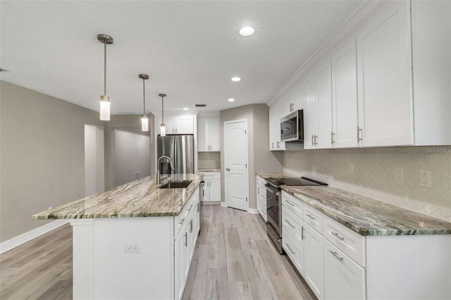 Furnished interior view inside a new home in , Englewood (Image 9).