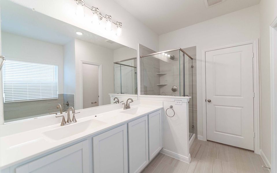 Furnished interior view inside a new home in Travis Ranch, Forney (Image 5).