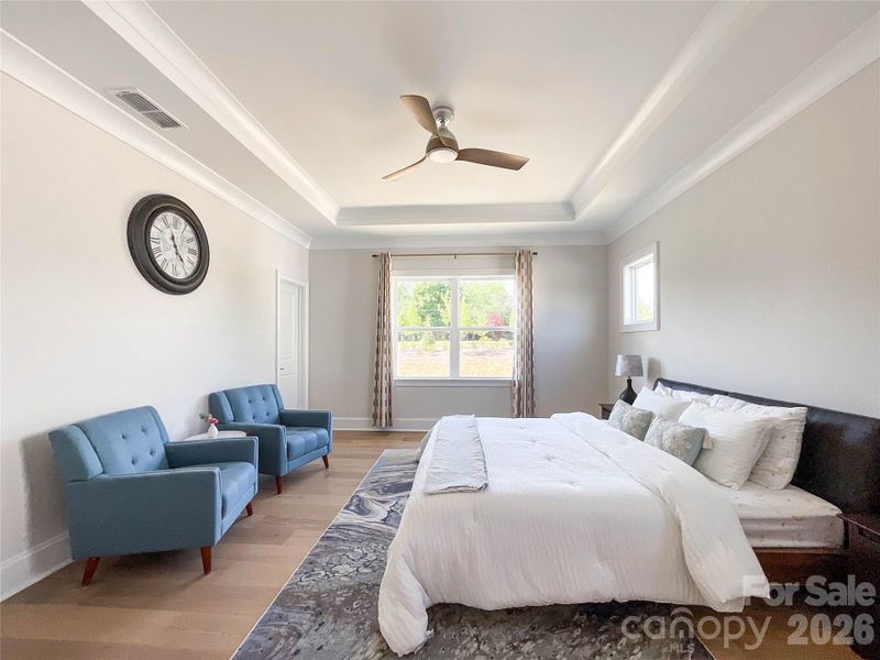 Furnished interior view inside a new home in , Huntersville (Image 31).