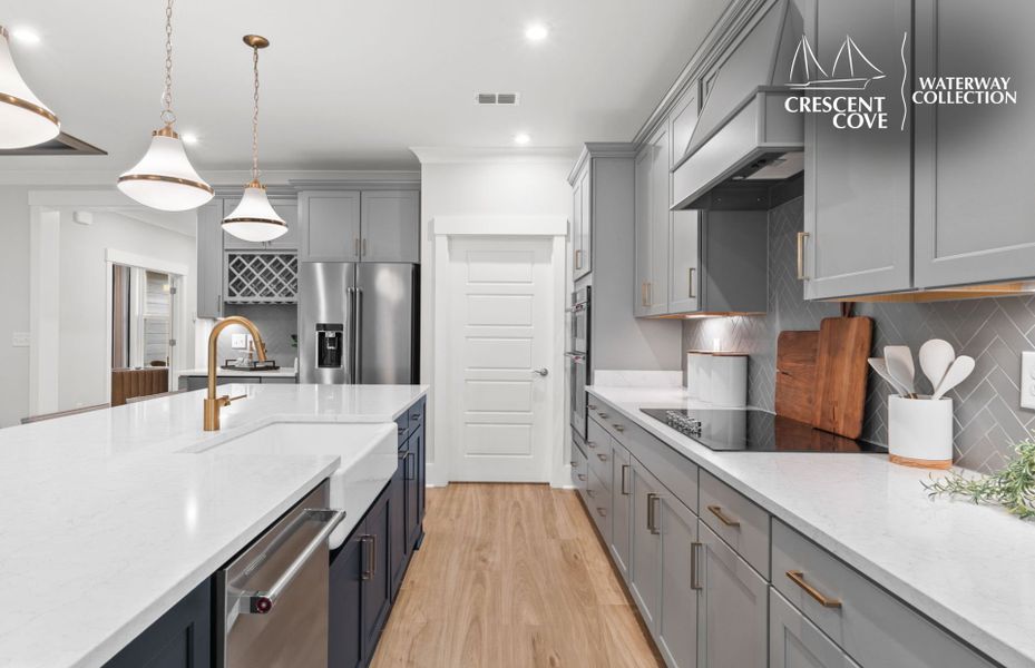 Representative furnished interior of a home built from the Stellar - Waterway Collection by Pulte Homes in Crescent Cove, Myrtle Beach (Image 19).