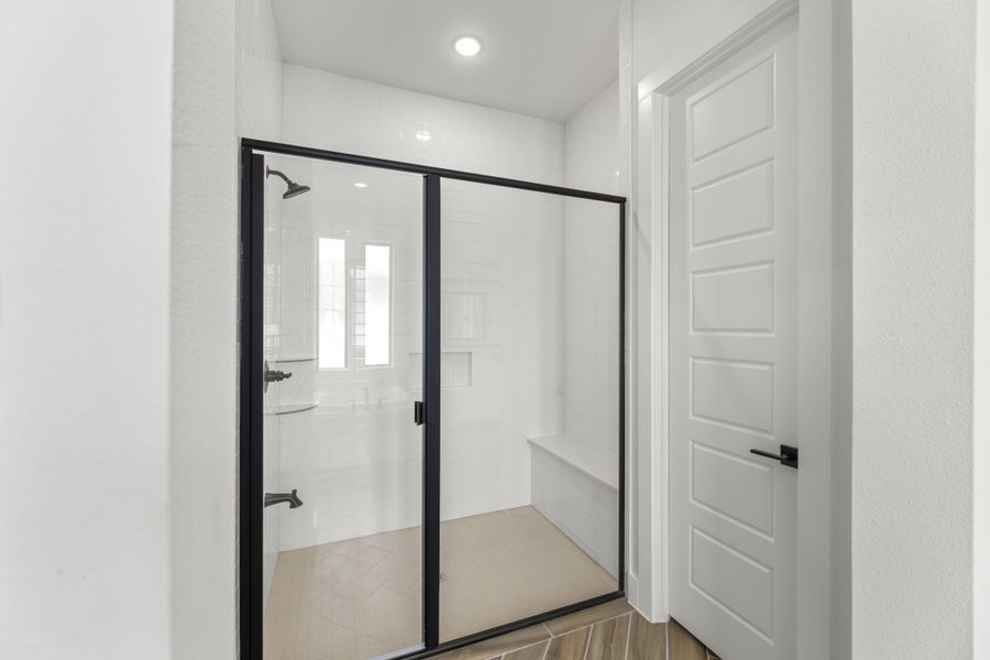 Representative furnished interior of a home built from the 5042 by Tradition Homes in Lakewood at Brookhollow – 60′ Lots, Prosper (Image 14).