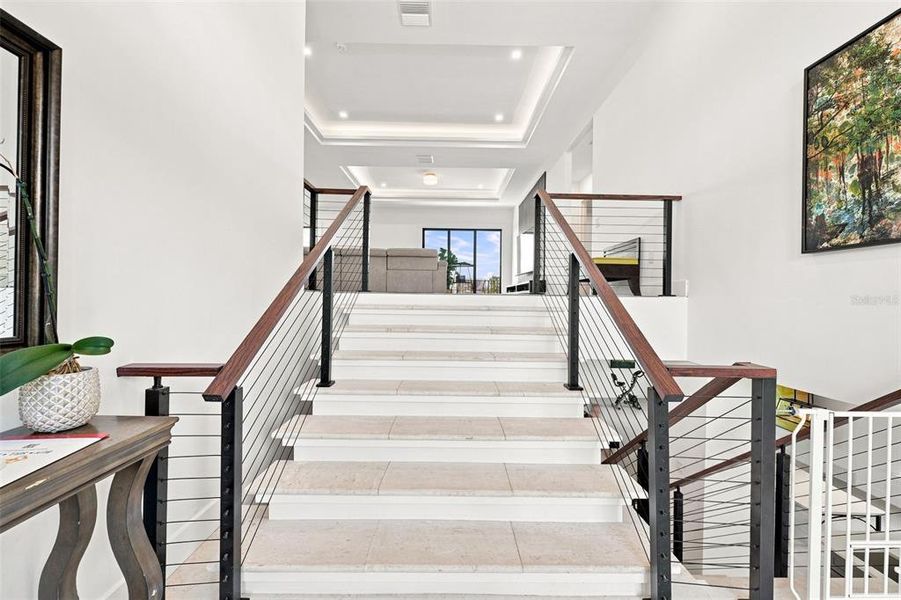 Furnished interior view inside a new home in , Port Richey (Image 54).