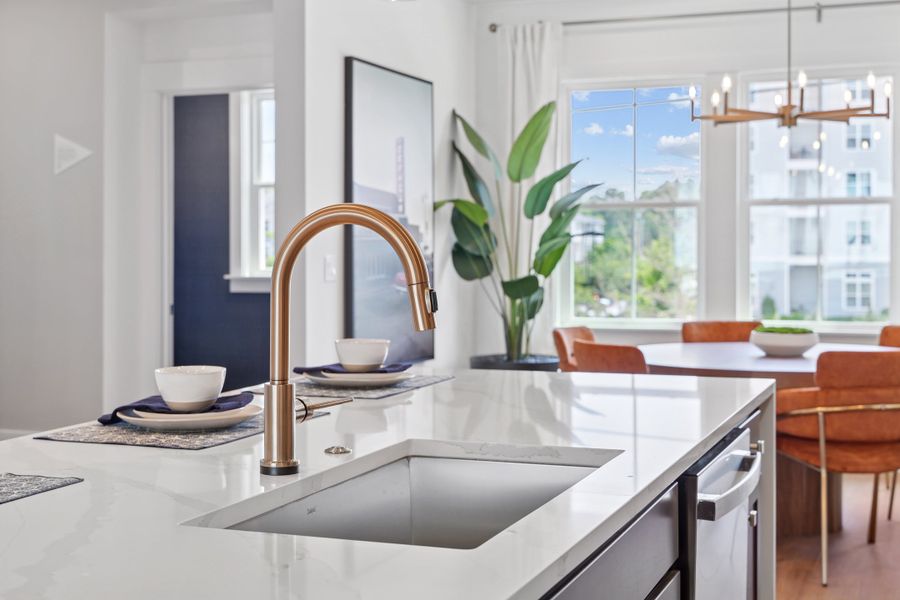 Representative interior finishes for a home built from the Holden by Tri Pointe Homes in Twinleaf Townes, Chapel Hill (Image 19).