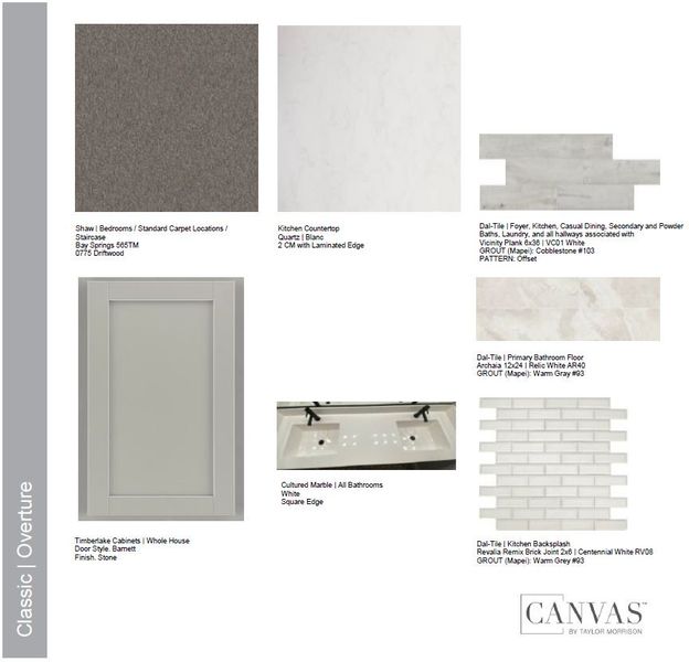 Sample of building materials used in homes in Stonehaven, Glendale (Image 18).