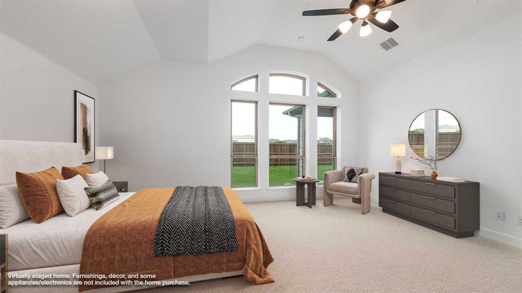 Furnished interior view inside a new home in Devonshire 55', Forney (Image 11).