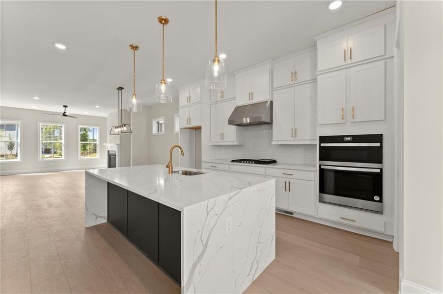 Furnished interior view inside a new home in West Highlands, Atlanta (Image 21). Furnished interior view inside a new home in West Highlands, Atlanta (Image 21).