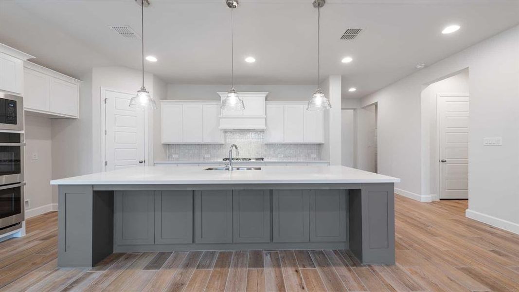 Furnished interior view inside a new home in Walsh Ranch 55', Fort Worth (Image 6).