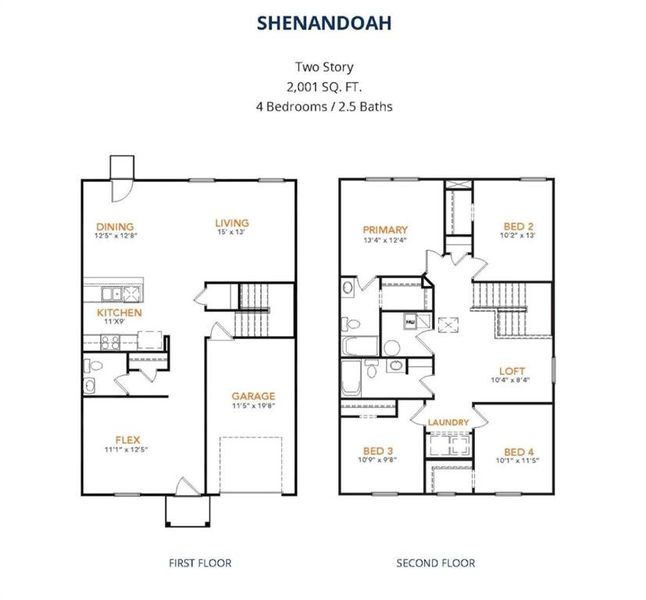 2D floor plan layout of this home in Waterside at Cedar Creek, Abilene, TX (Image 2). 2D floor plan layout of this home in Waterside at Cedar Creek, Abilene, TX (Image 2).