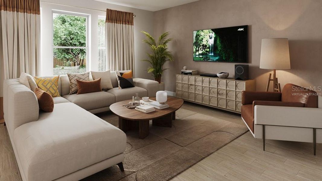 Furnished interior view inside a new home in Skye Ranch Community Group Page, Sarasota (Image 9).