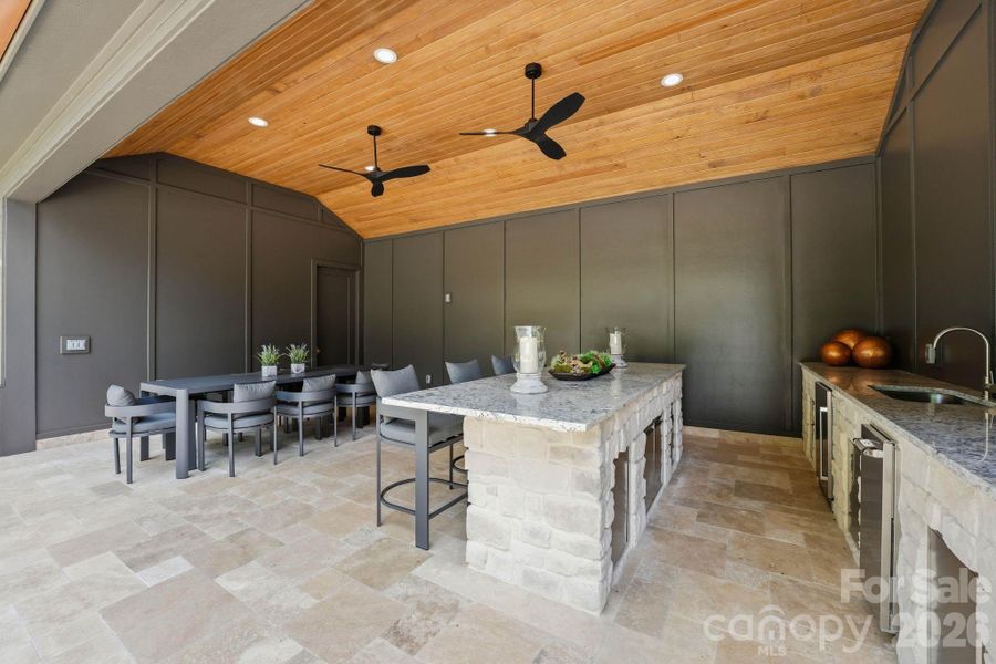Cabana with Summer Kitchen