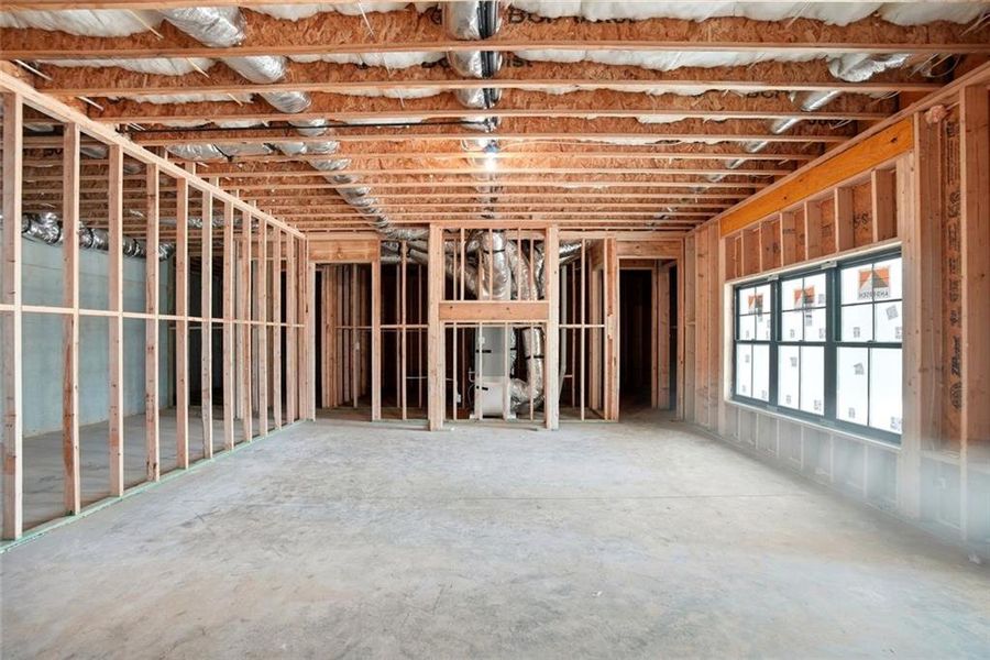 In-progress construction of a new home in , Cumming, GA (Image 20).