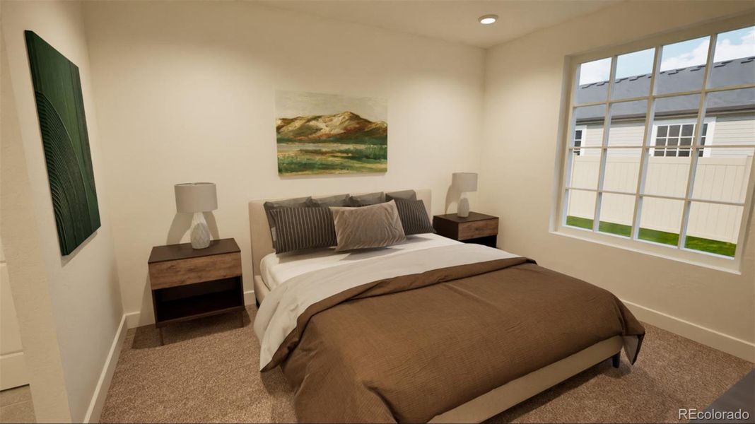 Furnished interior view inside a new home in , Aurora (Image 3).