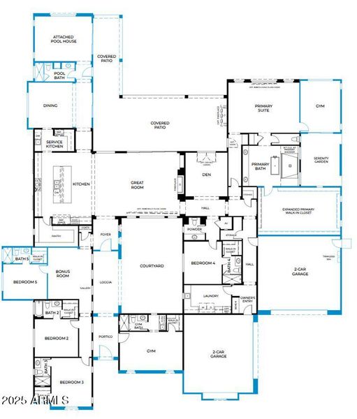 7361 E Camino Santo - Floorplan