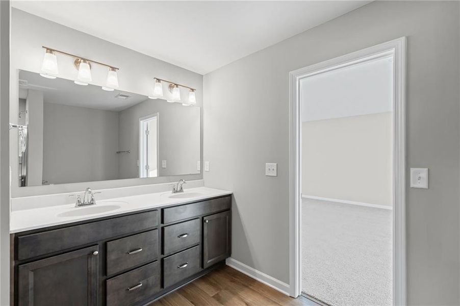 Furnished interior view inside a new home in Twin Lakes, Hoschton (Image 10). Furnished interior view inside a new home in Twin Lakes, Hoschton (Image 10).