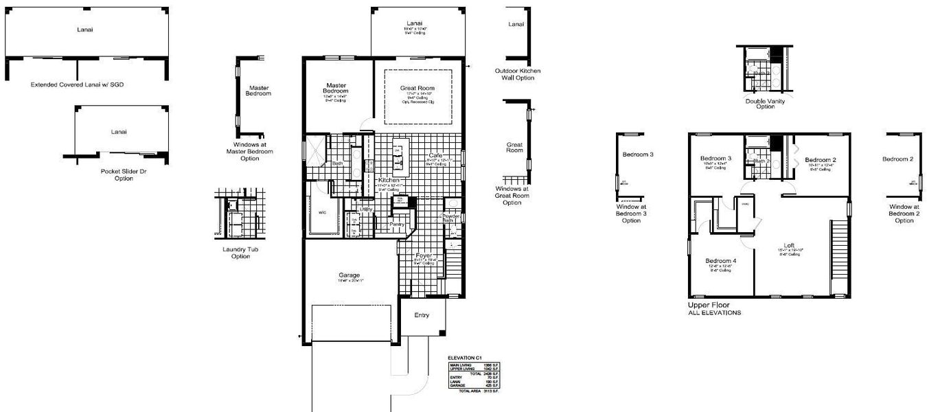 2D floor plan layout of this home in Palm Grove, Lakewood Ranch, FL (Image 3). 2D floor plan layout of this home in Palm Grove, Lakewood Ranch, FL (Image 3).