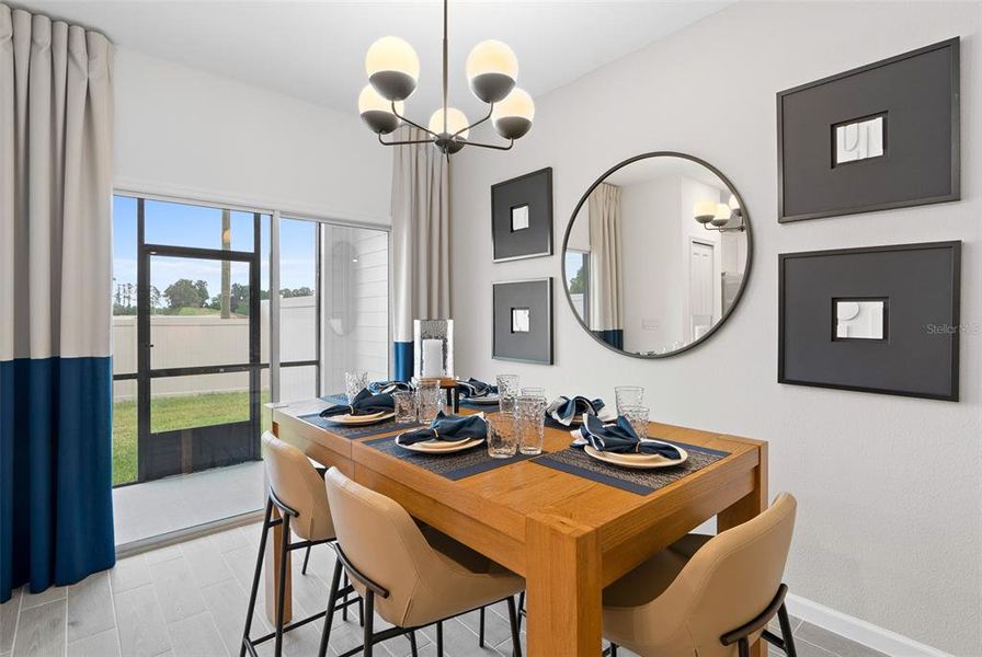 Furnished interior view inside a new home in , Ocala (Image 13).