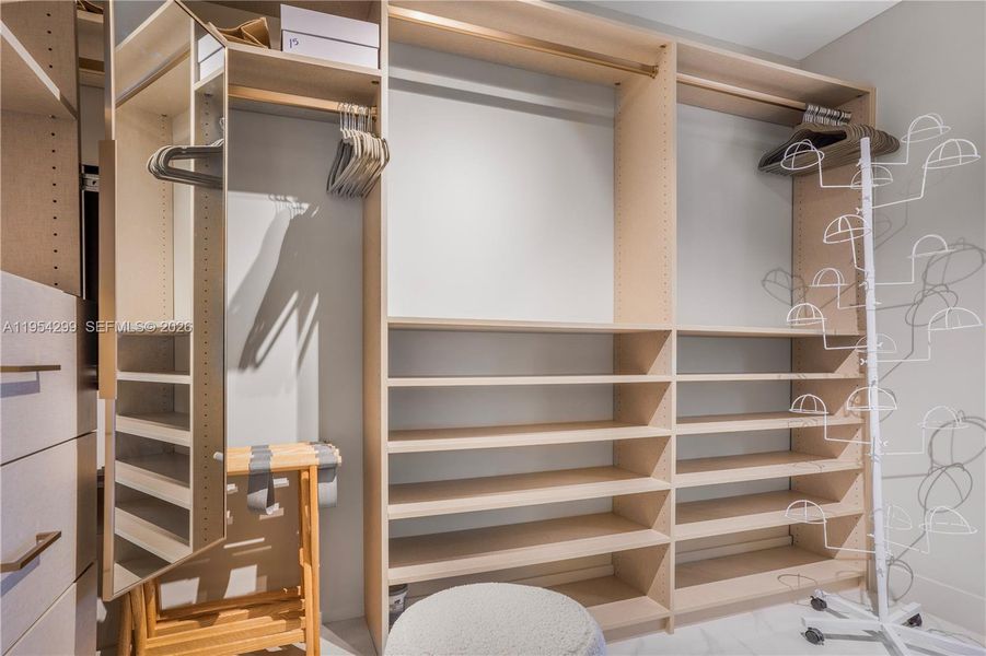 Furnished interior view inside a new home in , Miami (Image 32).